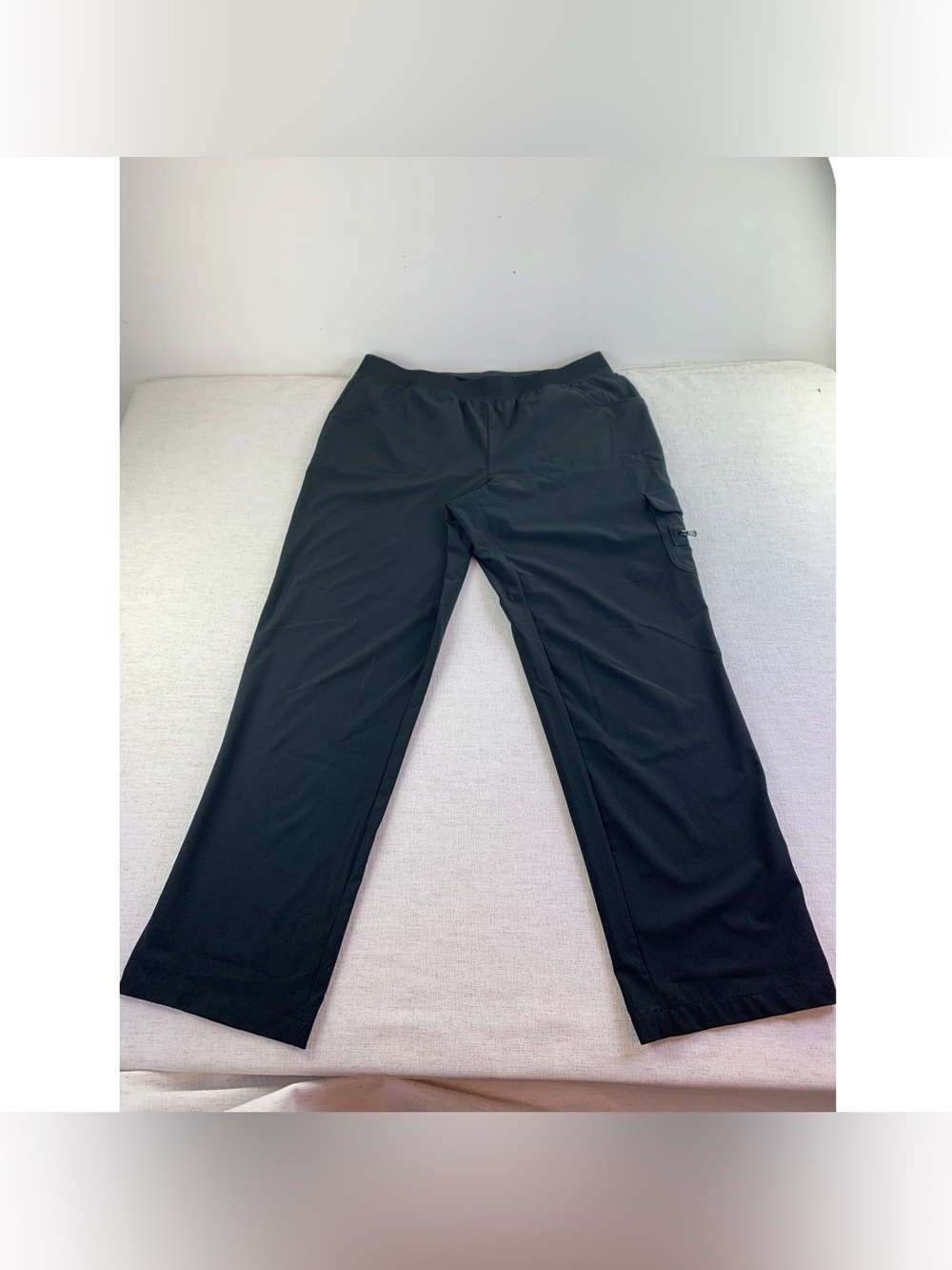 Zenergy by Chico's women's performance travel pants mid rise elastic‎ waist 2 RG
